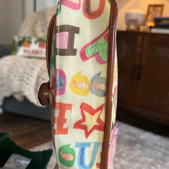 Dooney & Bourke Multicolor Alphabet Shoulder Bag - Picture 5 of 9